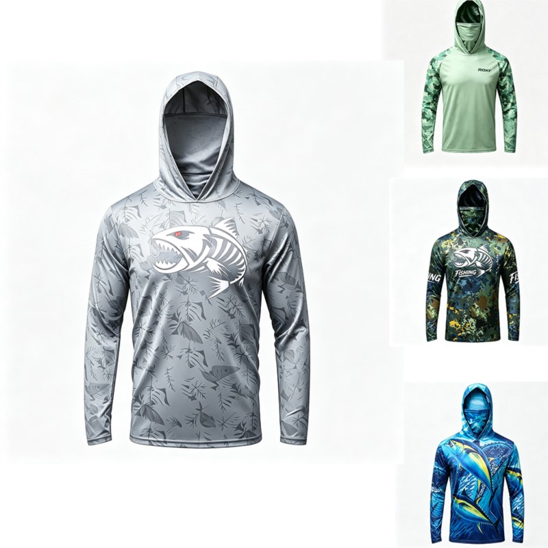 Outdoor Lighting Jersey - Gorro de pescador con protección UV,