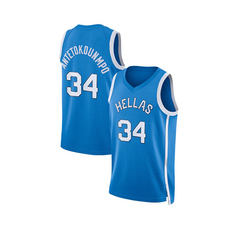 Outdoor Lighting Jersey - Camisetas de Baloncesto 2024 HELLAS 34