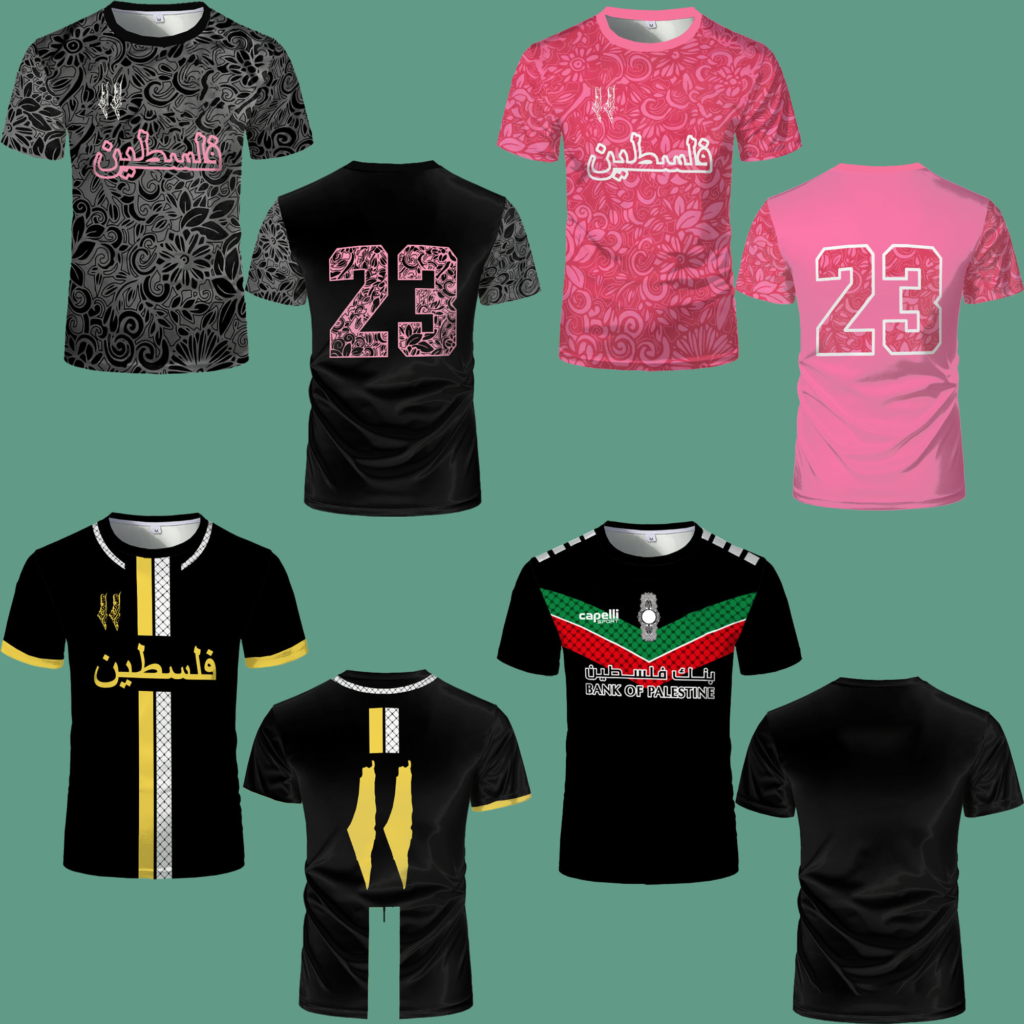 Outdoor Lighting Jersey - Camiseta de Fútbol de Palestina con