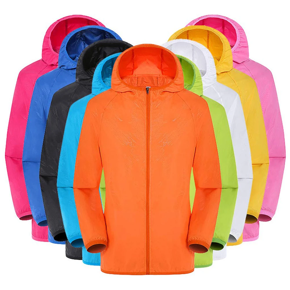 Outdoor Lighting Jersey - Abrigo de lluvia impermeable para deportes