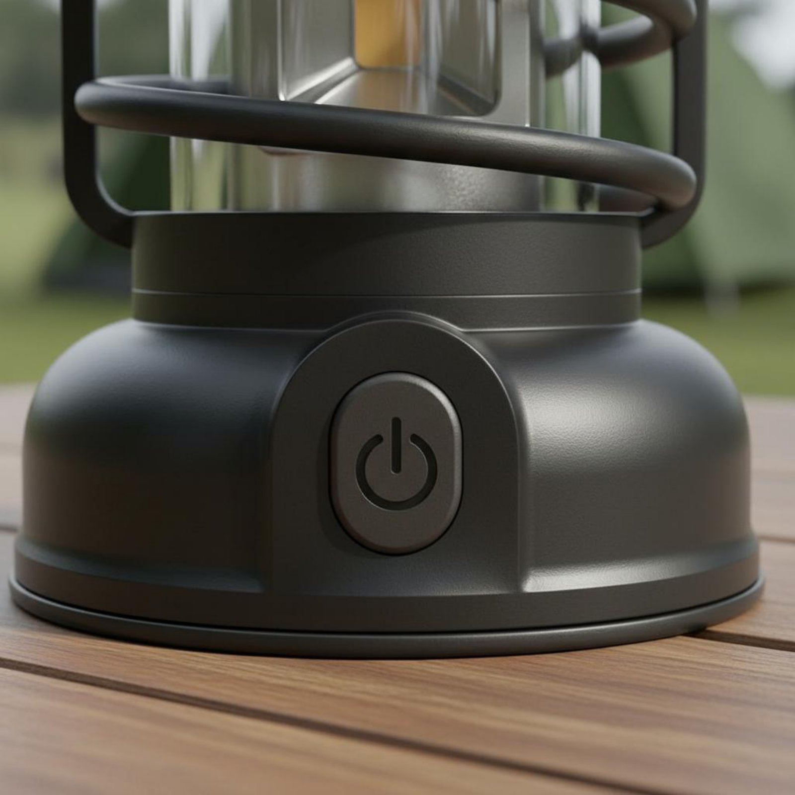 Outdoor Lighting Battery Powered - Linterna de Camping Retro con Doble