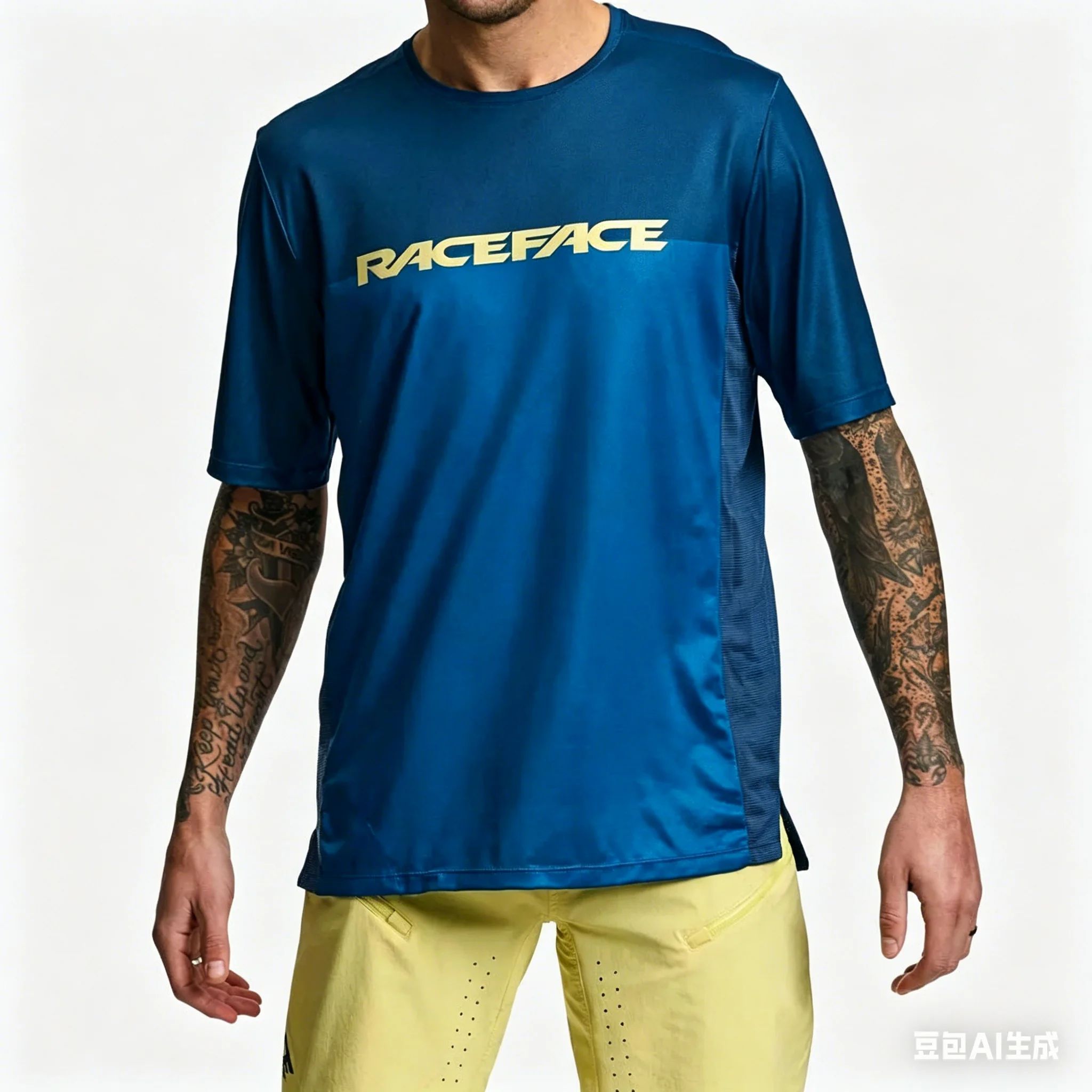 Outdoor Lighting Jersey - Camiseta de Ciclismo MTB de Manga