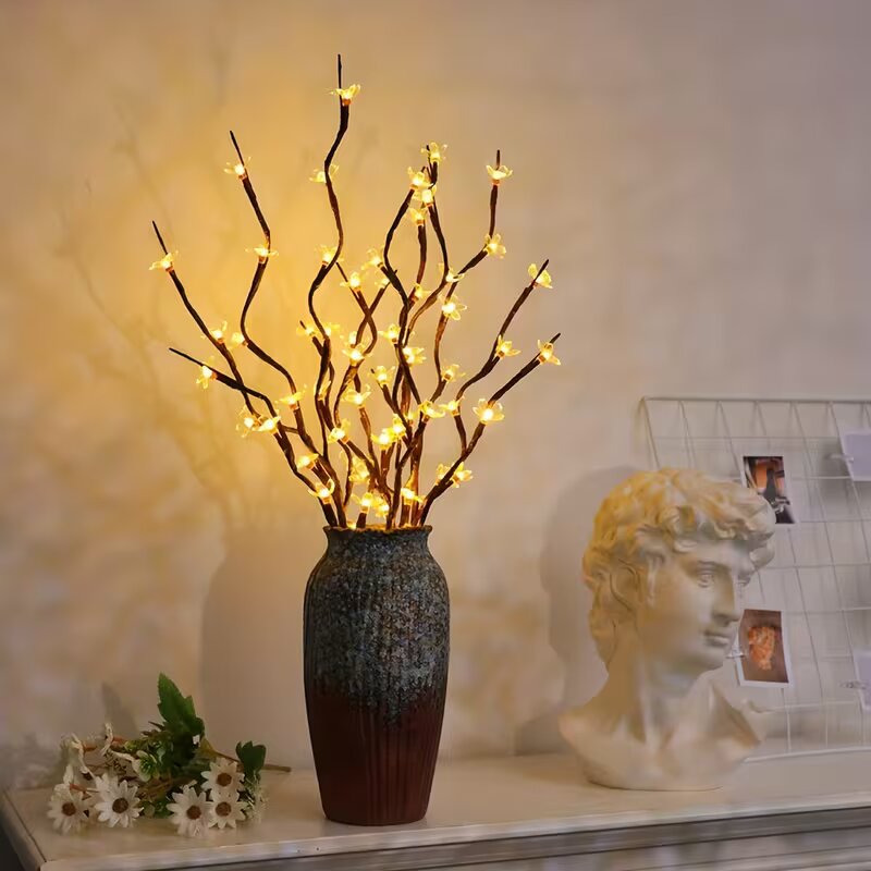 Outdoor Lighting Battery Powered - Luces LED para ramas de árbol