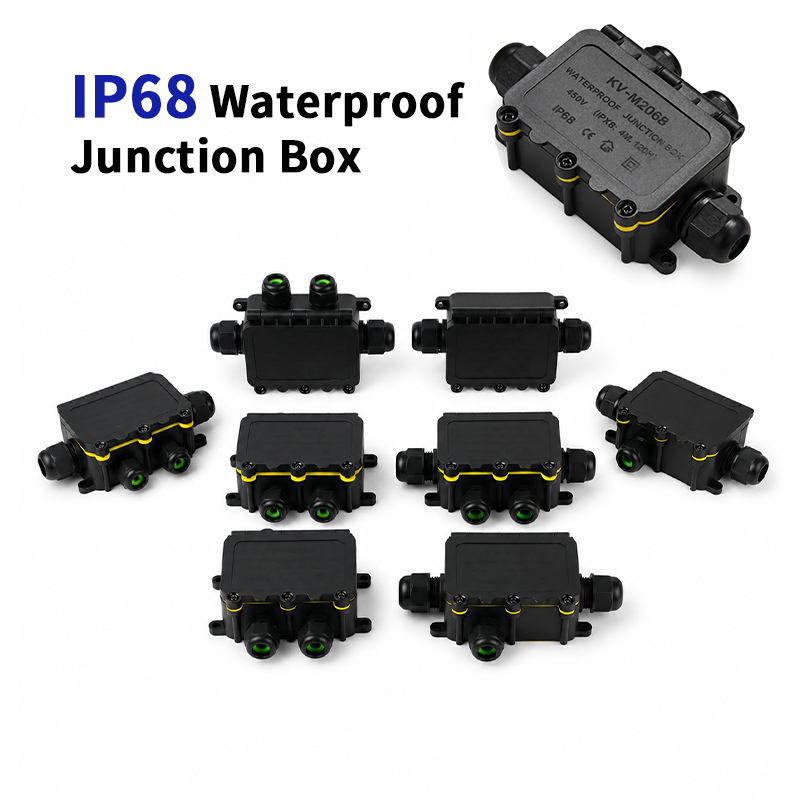 Outdoor Lighting Electrical Box - Caja de Conexiones Impermeable IP68 de