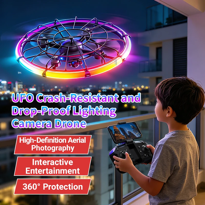 Outdoor Lighting Battery Powered - Dron RC JJRC H145 UFO con