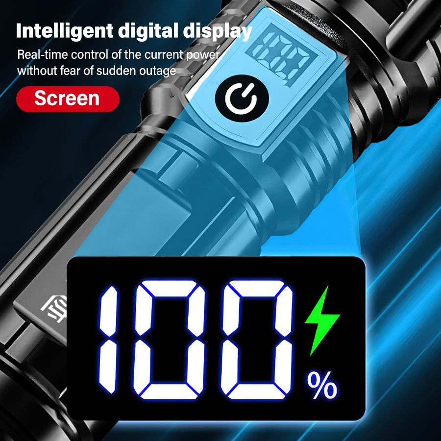 Linterna LED de alta potencia  - Outdoor Lighting Battery Powered reseña y precio