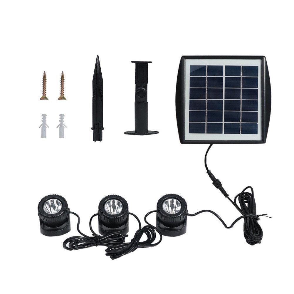 Luces Solares RGB Sumergibles  - Outdoor Lighting Options reseña y precio