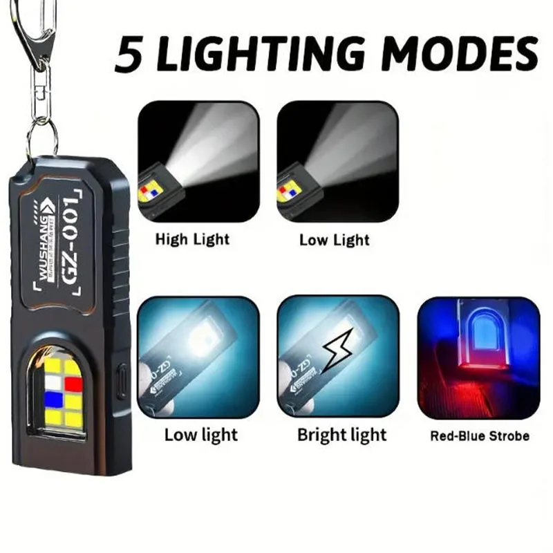 Potente Mini Linterna LED COB  - Hanging Outdoor Lighting reseña y precio