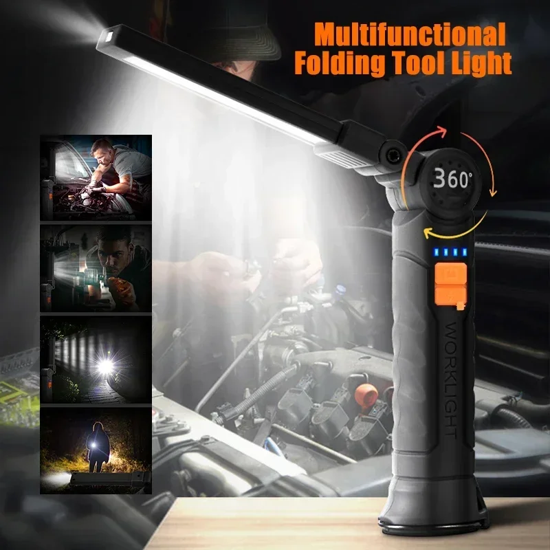 Linterna LED recargable, luz d - Outdoor Lighting Electric reseña y precio