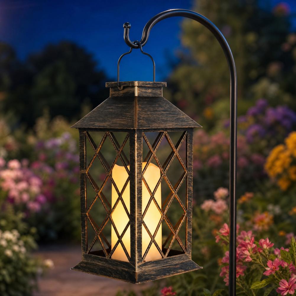 Linterna Solar Retro, Lámpara  - Hanging Outdoor Lighting reseña y precio
