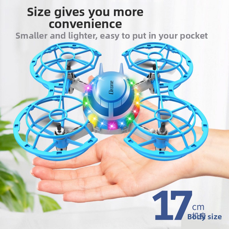 Mini Dron RC con Luces LED, Qu - Outdoor Lighting Electrical Box reseña y precio