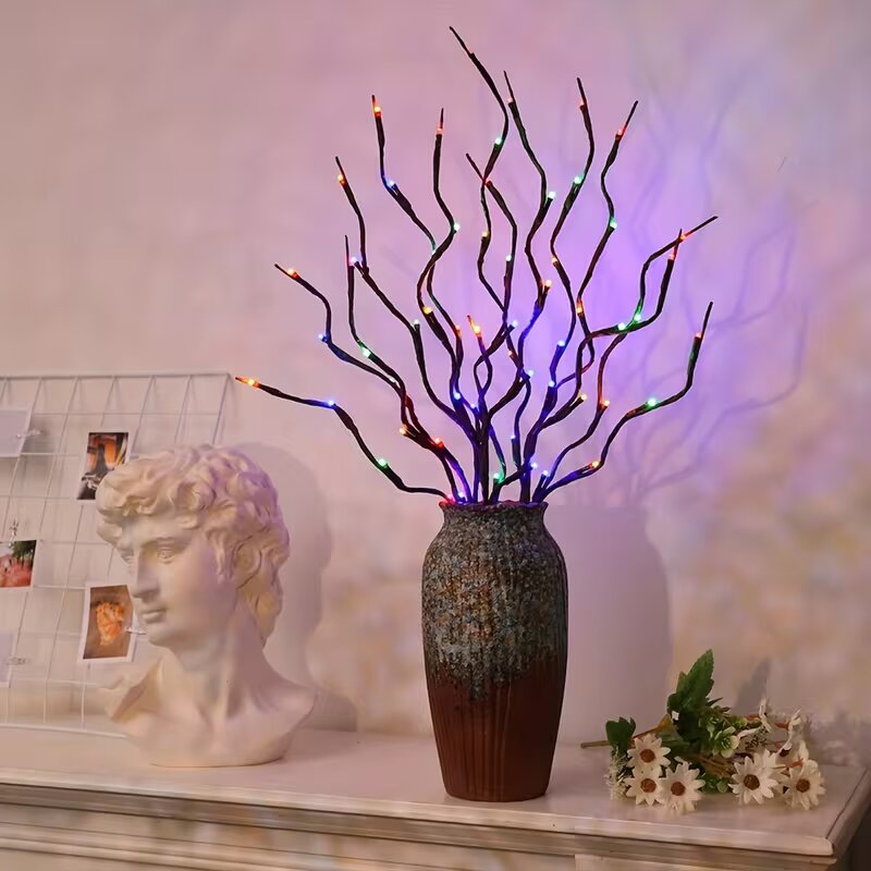 Luces LED para ramas de árbol  - Outdoor Lighting Battery Powered reseña y precio