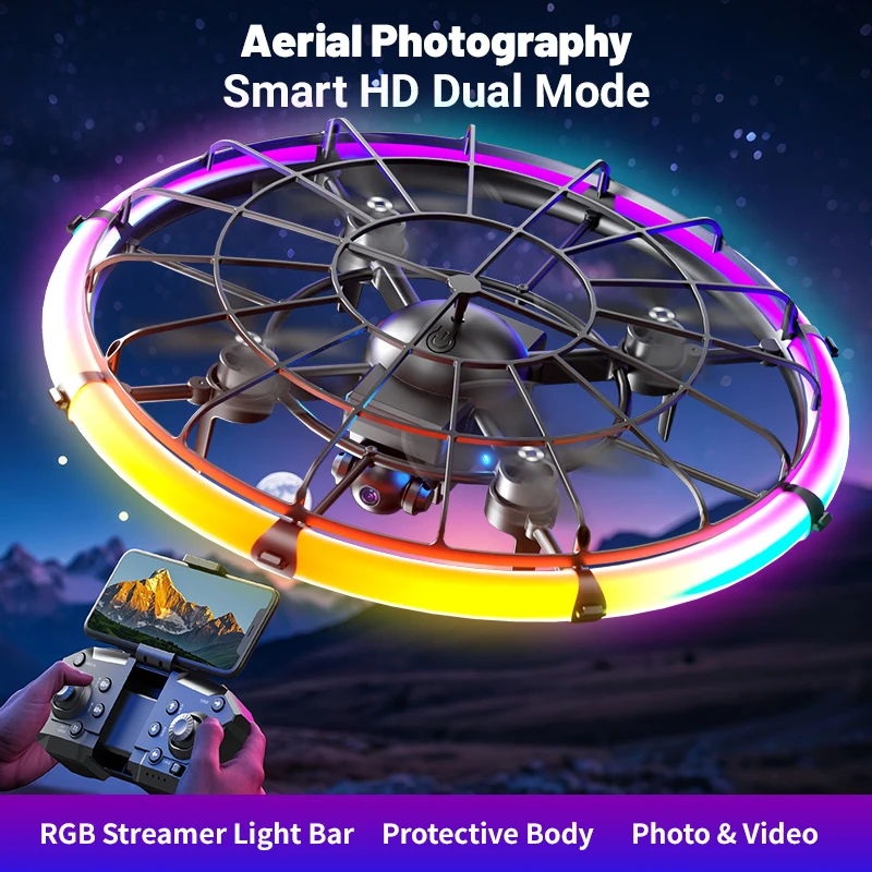 Dron RC JJRC H145 UFO con Lent - Outdoor Lighting Battery Powered reseña y precio